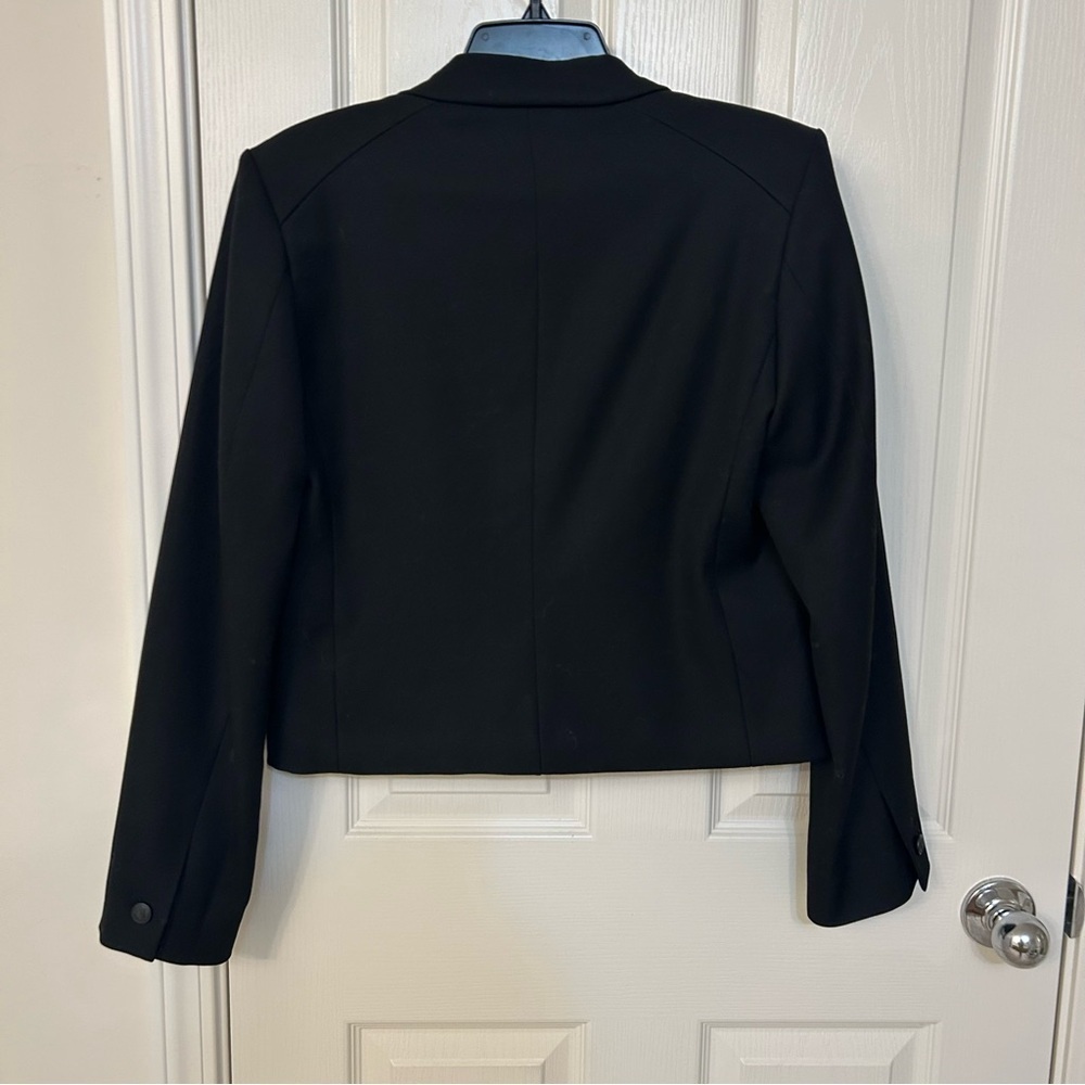 rag & bone Valerie Italian Wool Blazer in Black Size 6 - Picture 7 of 9